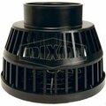 Dixon Suction Strainer, 1-1/2 in, Polyethylene, Domestic TSS20